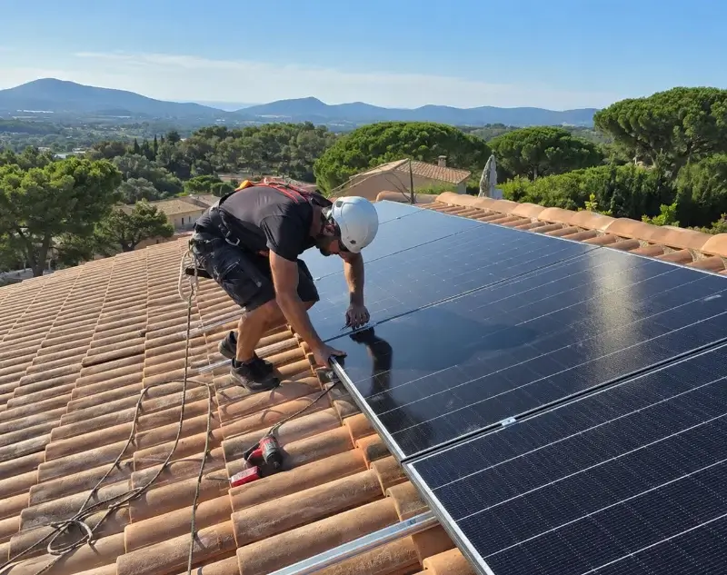 Installateur panneaux solaires Rivolet — pose photovoltaïque sur toiture